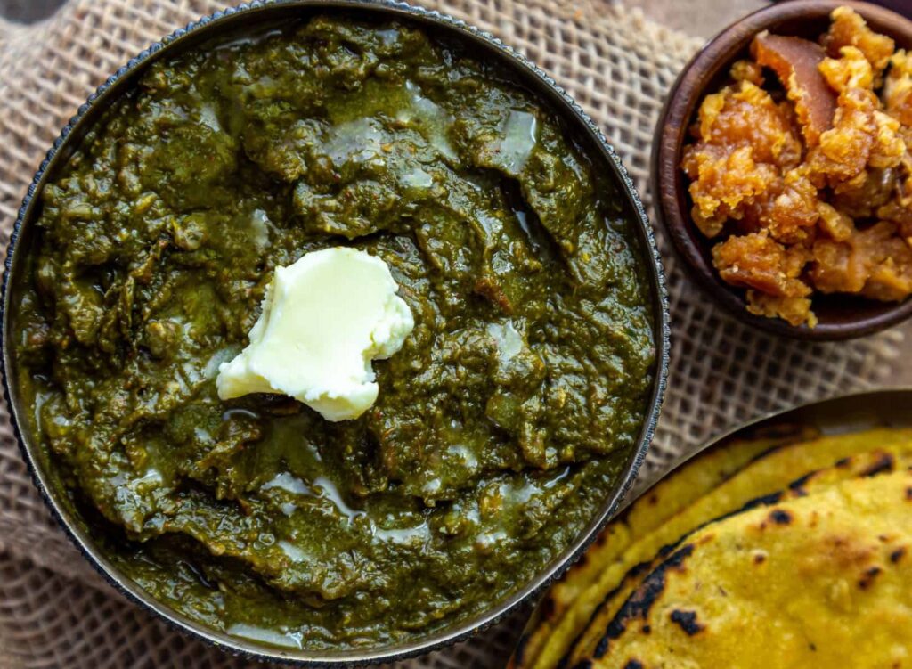Sarson da Saag and Makki di Roti
